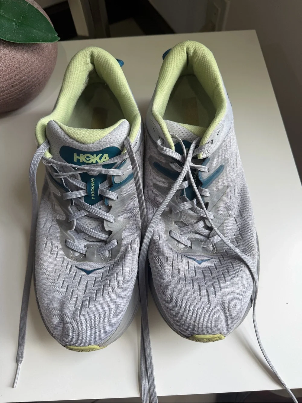 Hoka One One Gaviota 4 Men's Size 10.5 D Running Shoes Grey